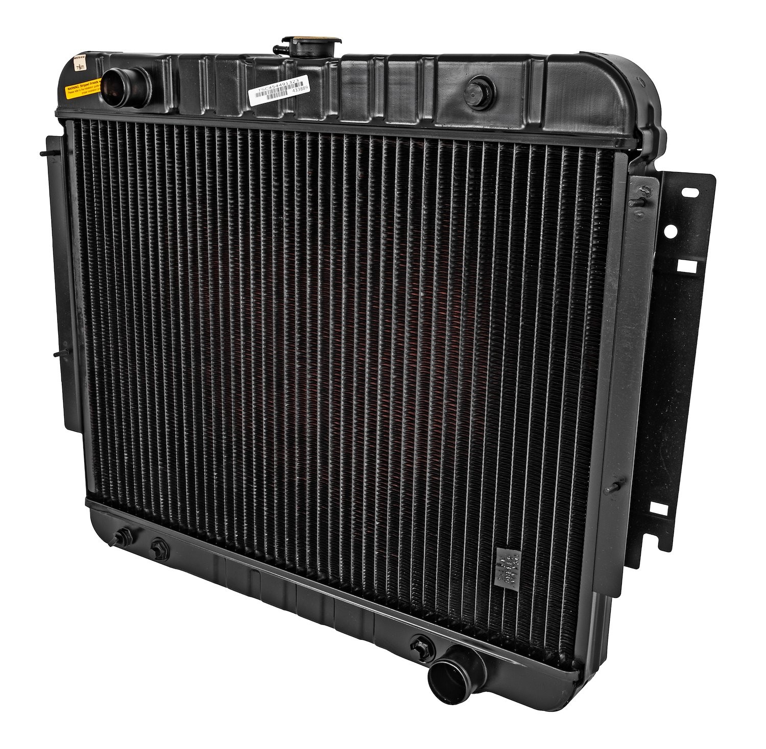 JEGS Replacement Radiator Fits Select 1975-1978 Dodge B/D Series Trucks [3-Row]
