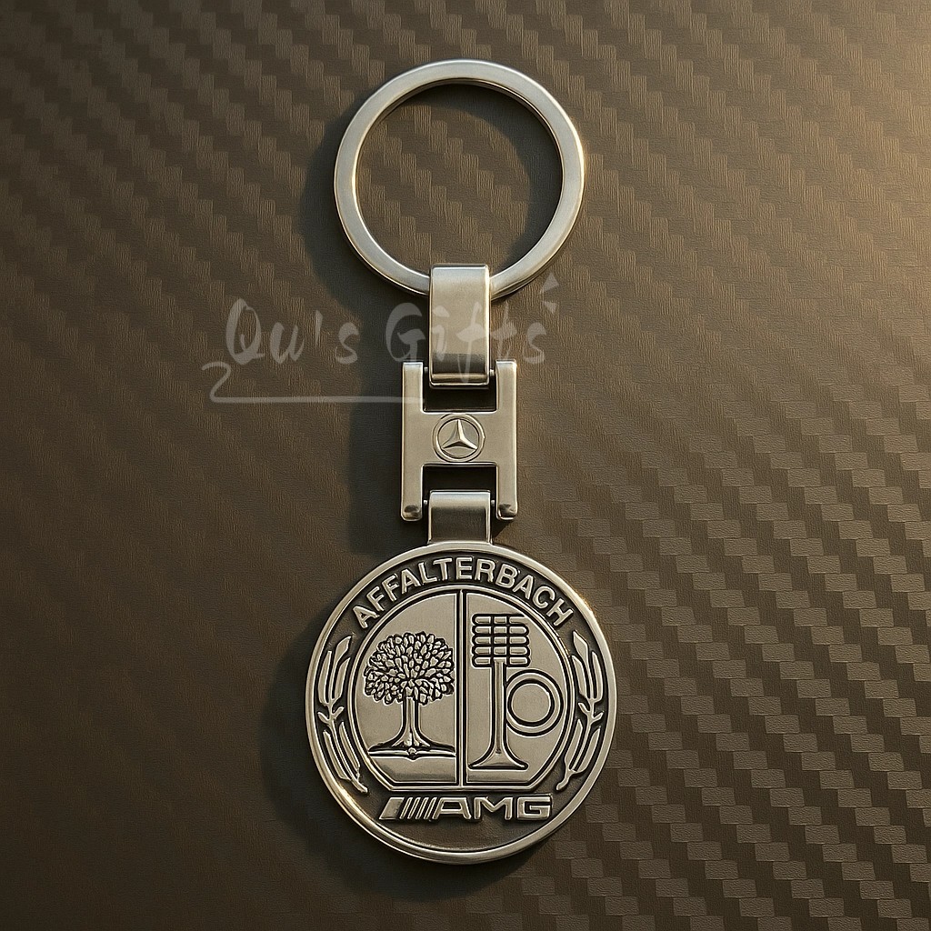 Mercedes Benz Affalterb AMG Double-Sided Logo Keychain US Seller 