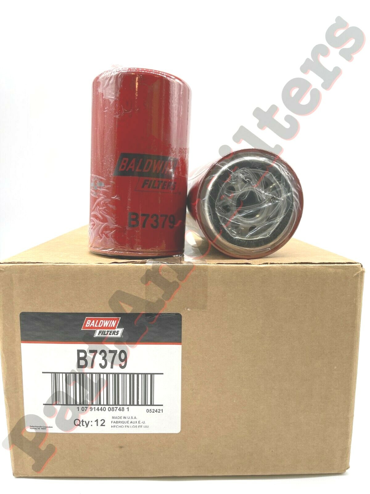 Baldwin B7379 Lube Spin-On Filter (Pack of 12)