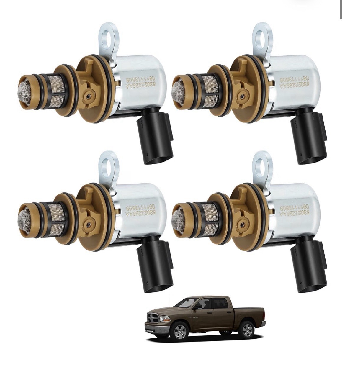 4PCS Engine Multiple Displacement Solenoid (Replace 53022298AA 916-592XD)