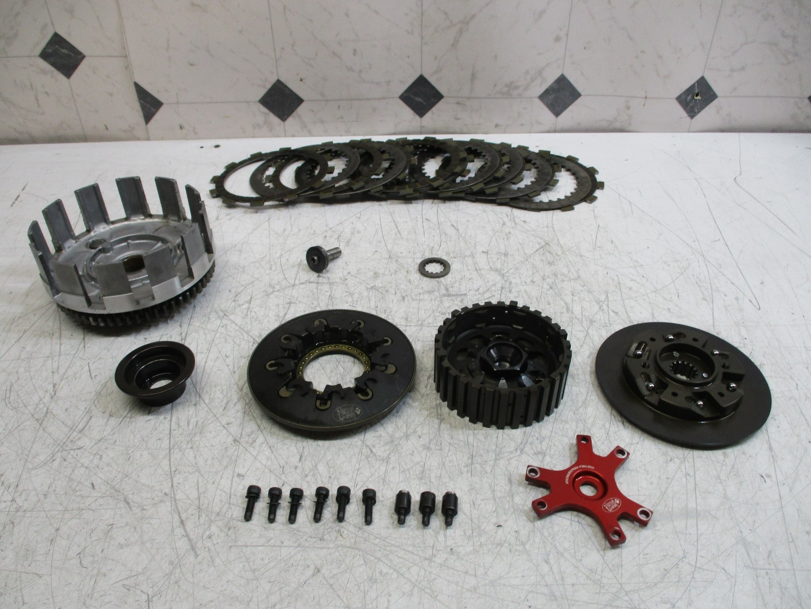 Yamaha yz250f yz 250 f 2004 04 Clutch basket STM slipper clutch