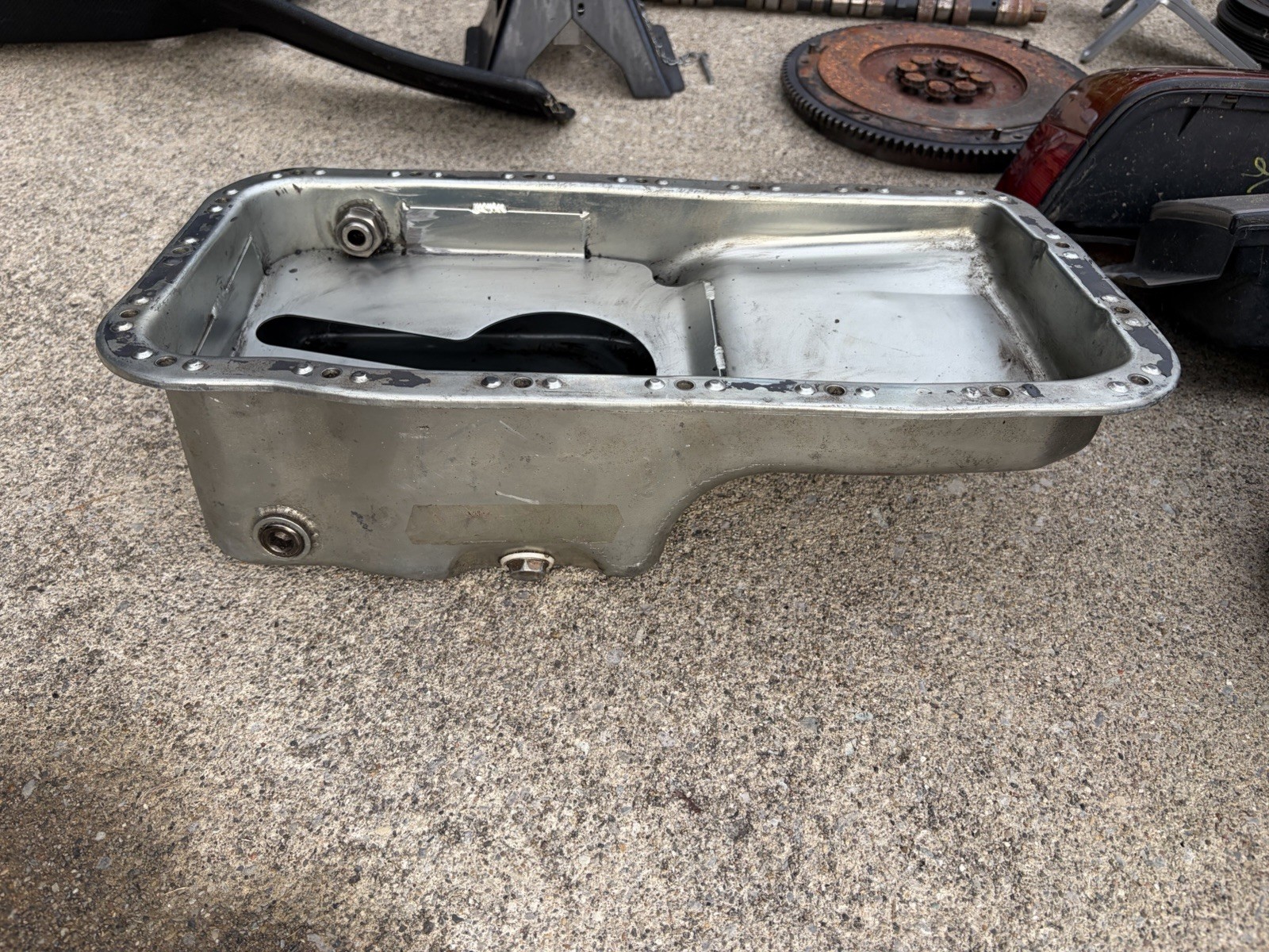 Moroso Oil Pan Honda B Series B16/B18/B20 Baffled 20910 used turbo pan clean