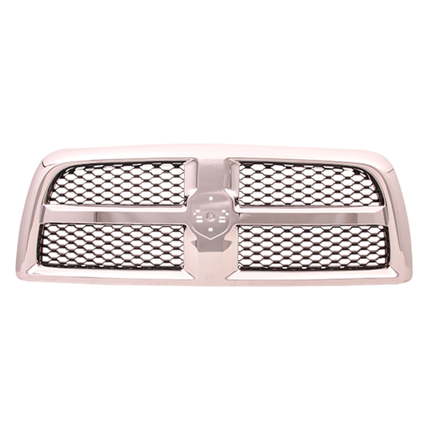 New CAPA Chrome And Black Front Grille Replaces 68149139AA One Piece