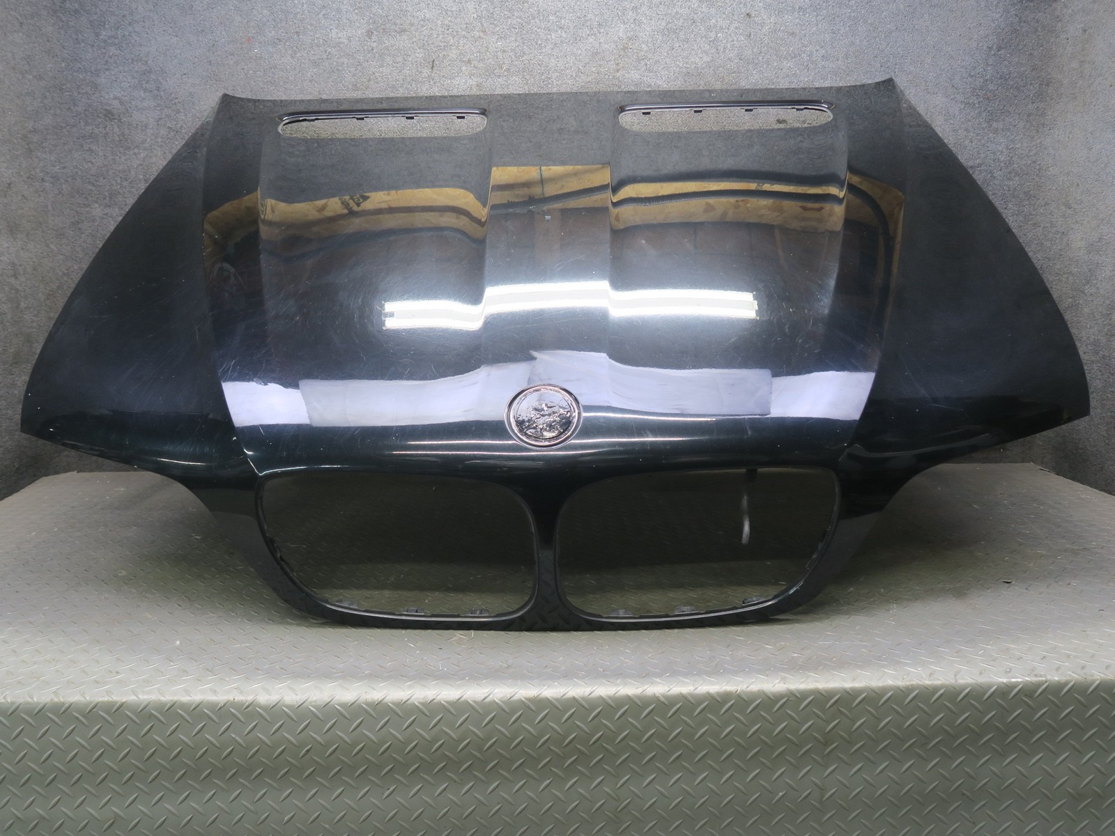 04-06 BMW E53 X5 FRONT HOOD BONNET SHELL PANEL BLACK OEM