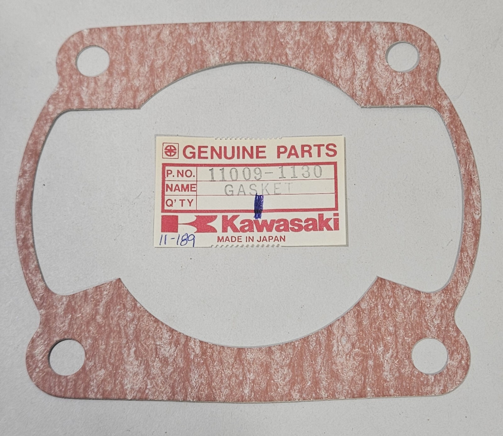 NOS 1979-82 Kawasaki KX420 KDX 400 450 OEM Cylinder Base Gasket Part 11009-1130