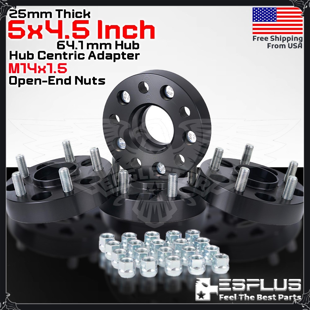 4x 25mm 5x4.5\