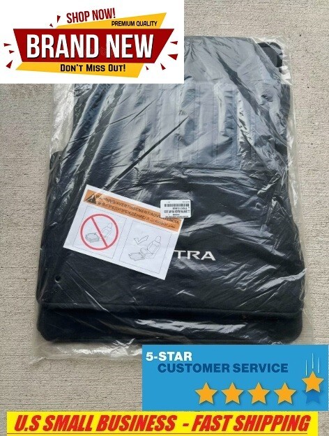NEW Genuine OEM 2020-2025 Nissan Sentra Black Carpet Floor Mats Set 4Pcs L@W $$$ NEW Genuine OEM 2020-2025 Nissan Sentra Black Carpet Floor Mats Set 4Pcs L@W $$$