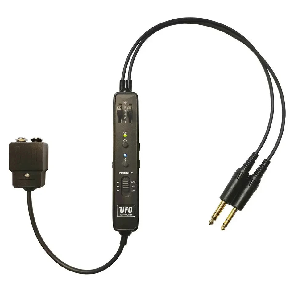 UFQ BT-Link Bluetooth Adapter, Works with any Aviation Headset, Up Grade yours