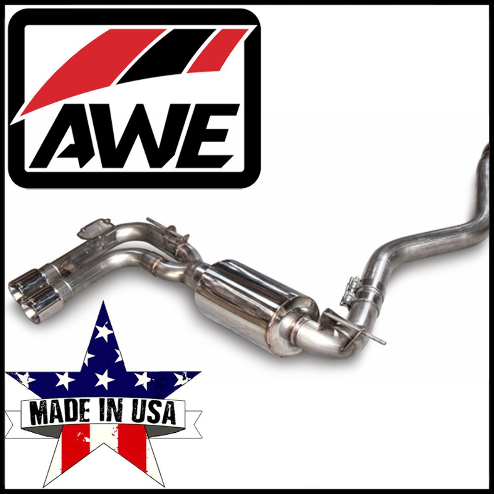 AWE Touring Axle-Back Exhaust System fits 2012-2016 BMW 328i / xDrive / 428i 2. AWE Touring Axle-Back Exhaust System fits 2012-2016 BMW 328i / xDrive / 428i 2.