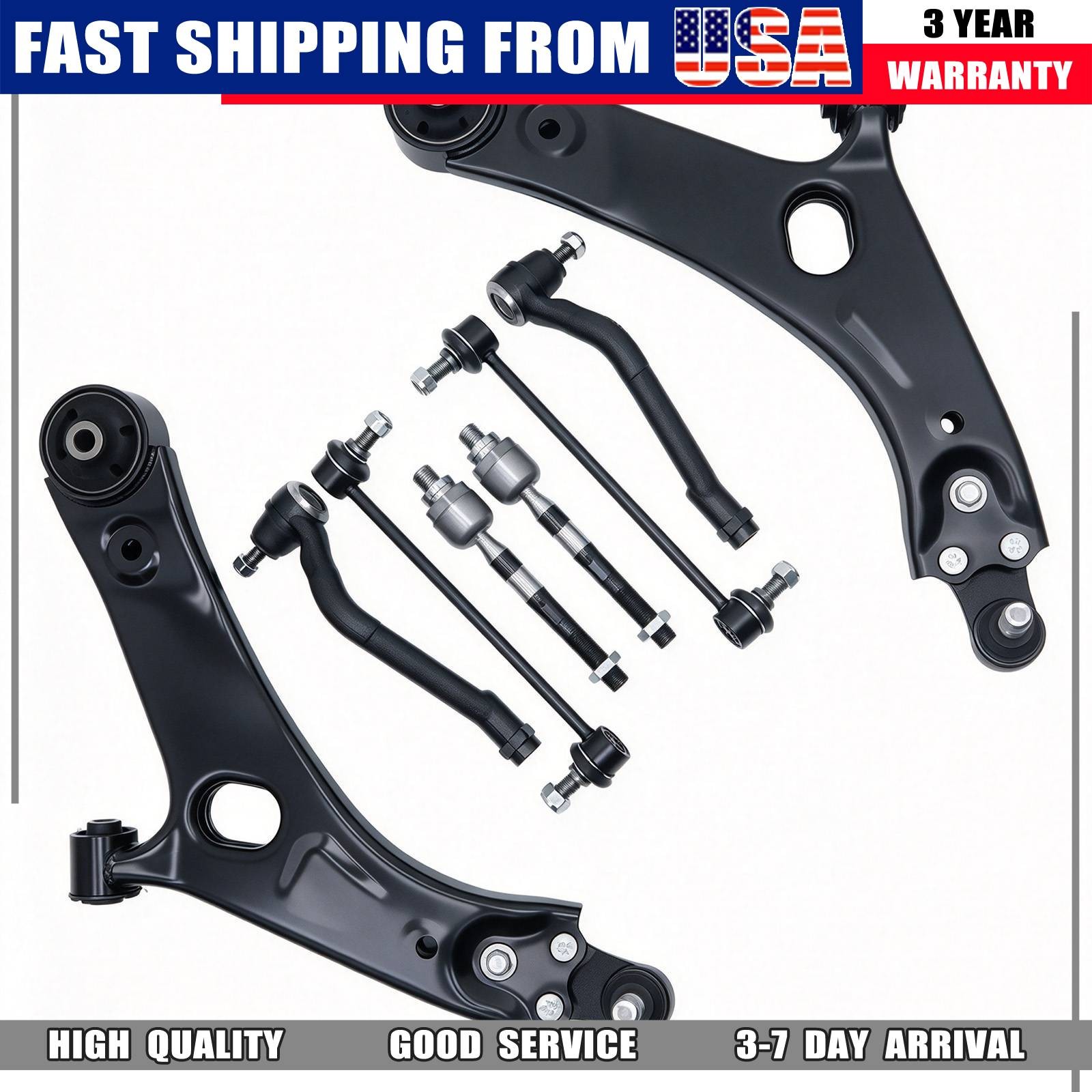 Front Lower Control Arm Suspension Kit Fit 2010-2013 Hyundai Tucson Kia Sportage