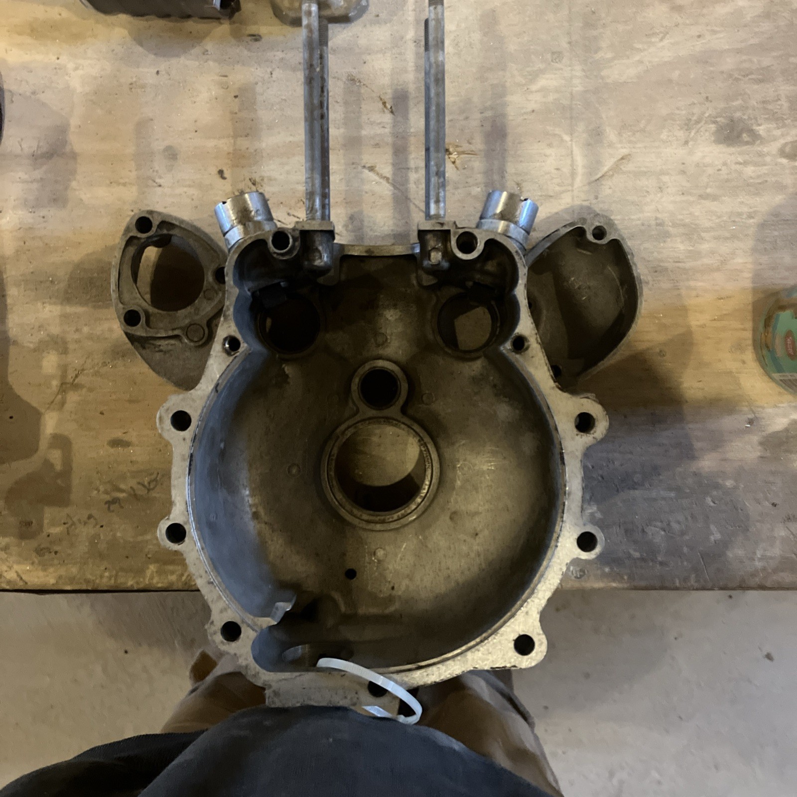 1949 Indian vertical Single 149 249 Arrow Warrior Scout *2577A Engine Cases 1949 Indian vertical Single 149 249 Arrow Warrior Scout *2577A Engine Cases