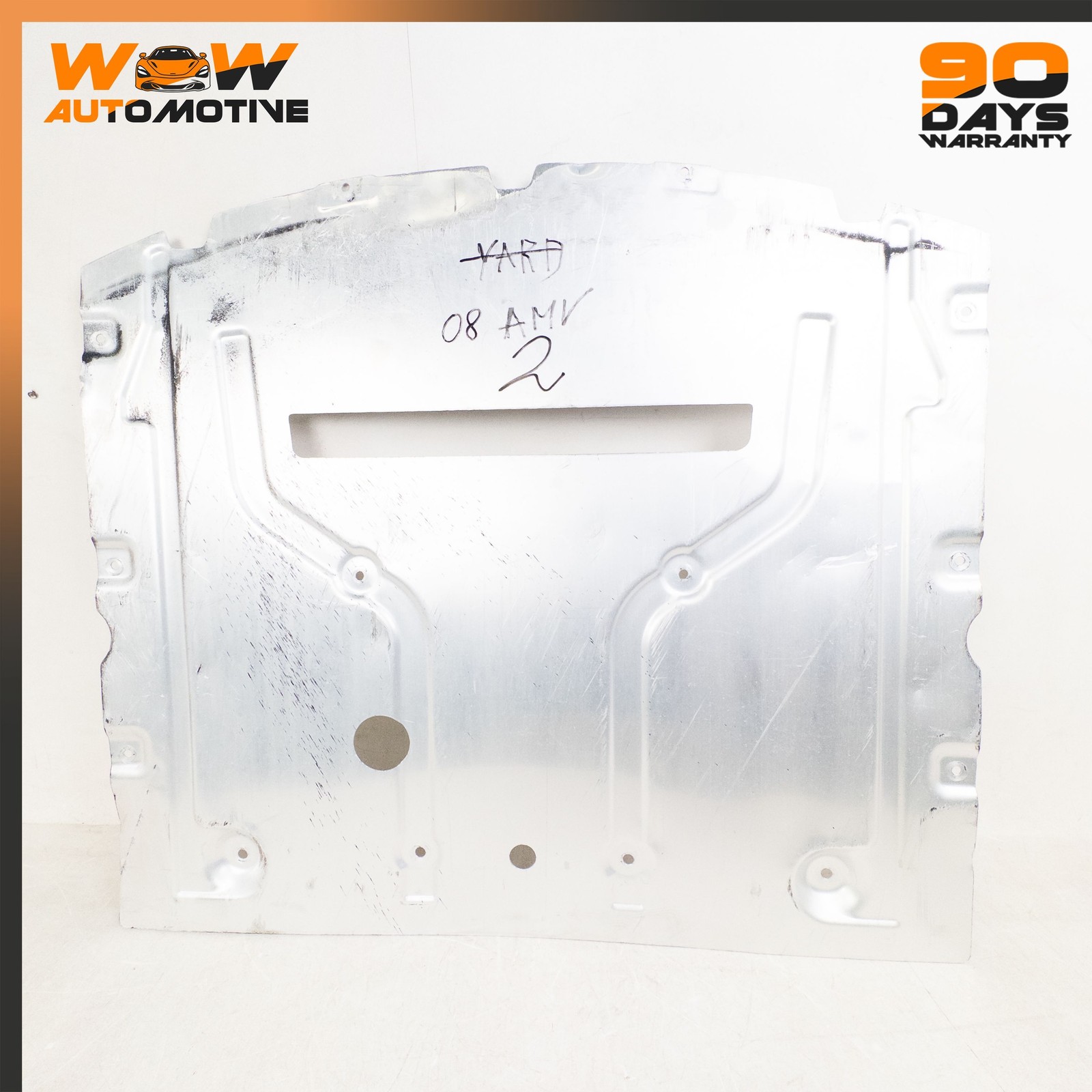 06-16 ASTON MARTIN V8 VANTAGE FRONT UNDER ENGINE SPLASH GUARD SHIELD COVER OEM