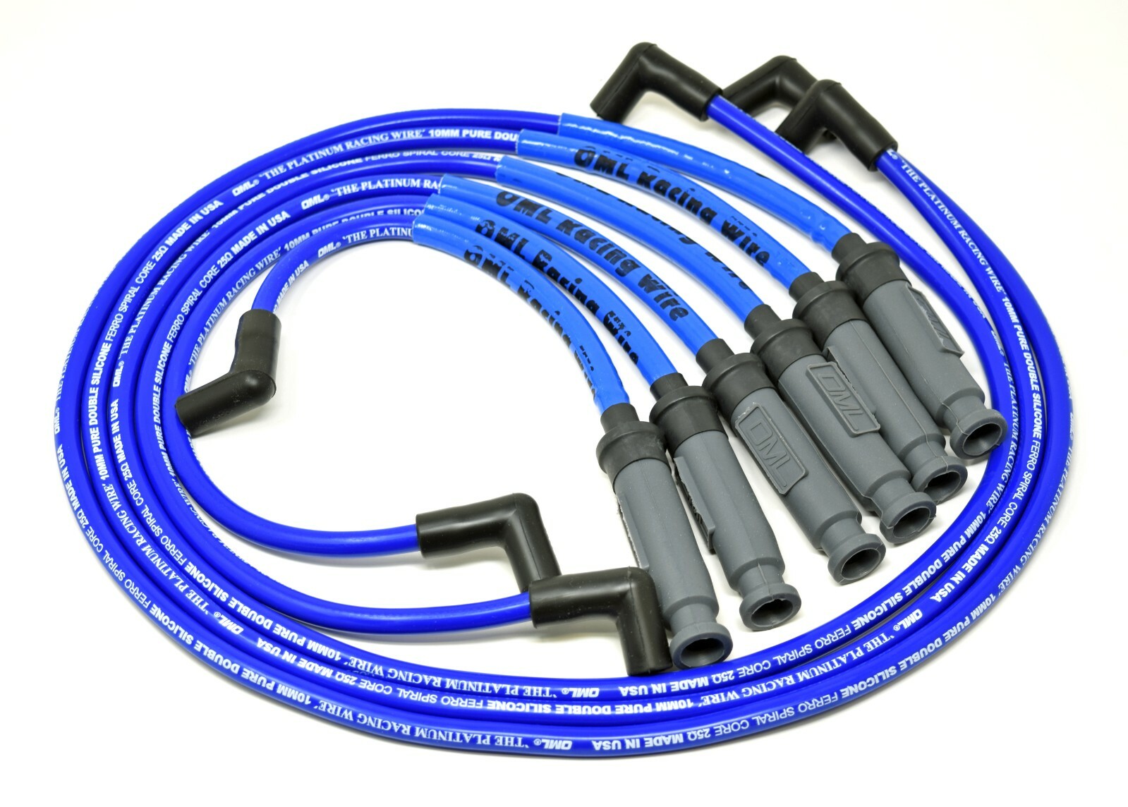 GM 3.8L OHV 99-09 High Performance 10 mm Blue Spark Plug Wire Set 48307B