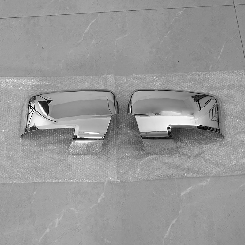Pair 2009-2012 DODGE RAM 1500 2500 3500 CHROME MIRROR COVERS w/ turn light cut