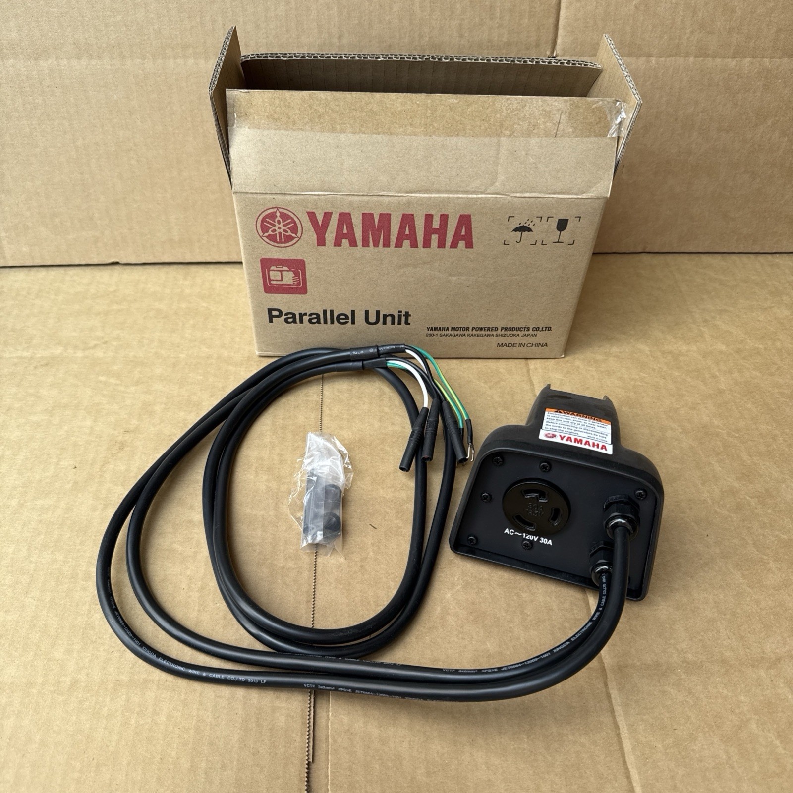 OEM Yamaha Twin Tech 30AMP Twist Lock Cable 7PB-YH579-10