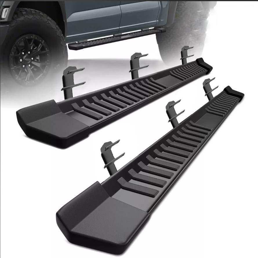 Fit 2017-2026 FORD F250 F350 F450 Superduty Crew Cab Running Board Bar Side Step Fit 2017-2026 FORD F250 F350 F450 Superduty Crew Cab Running Board Bar Side Step