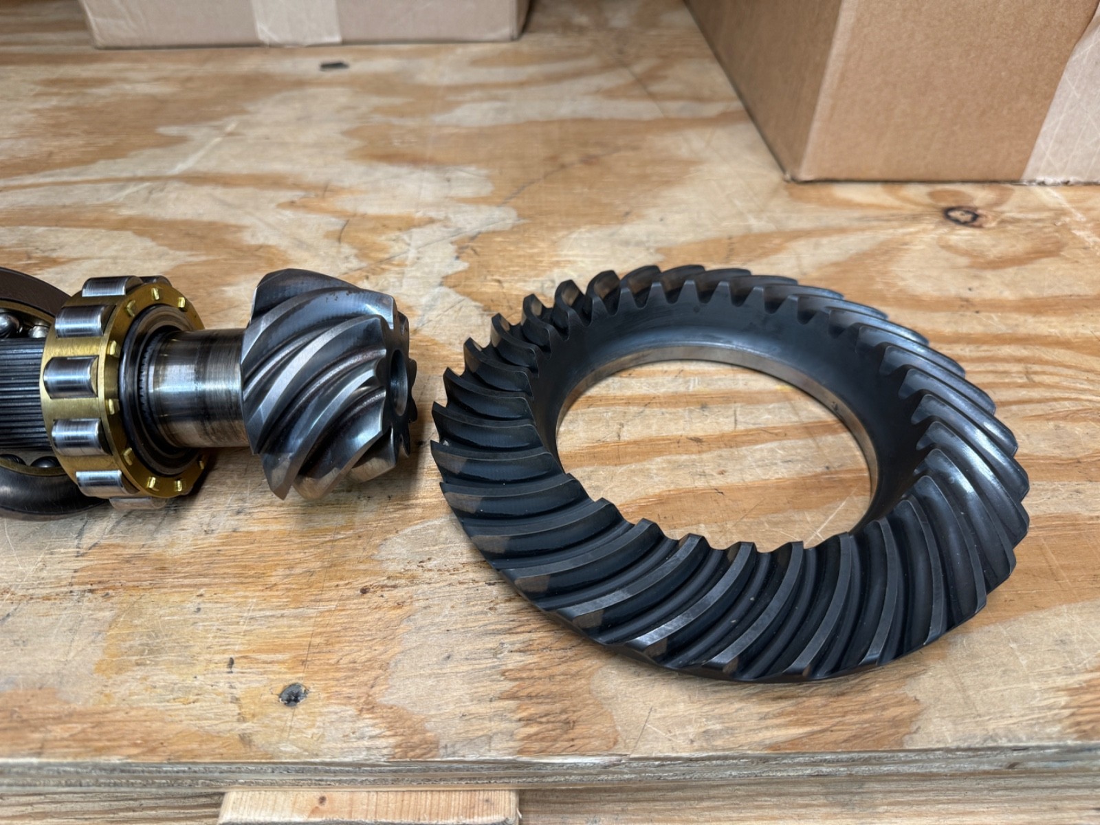 Porsche 996 997 GT3 Transmission Ring Gear and Pinion set Porsche 996 997 GT3 Transmission Ring Gear and Pinion set