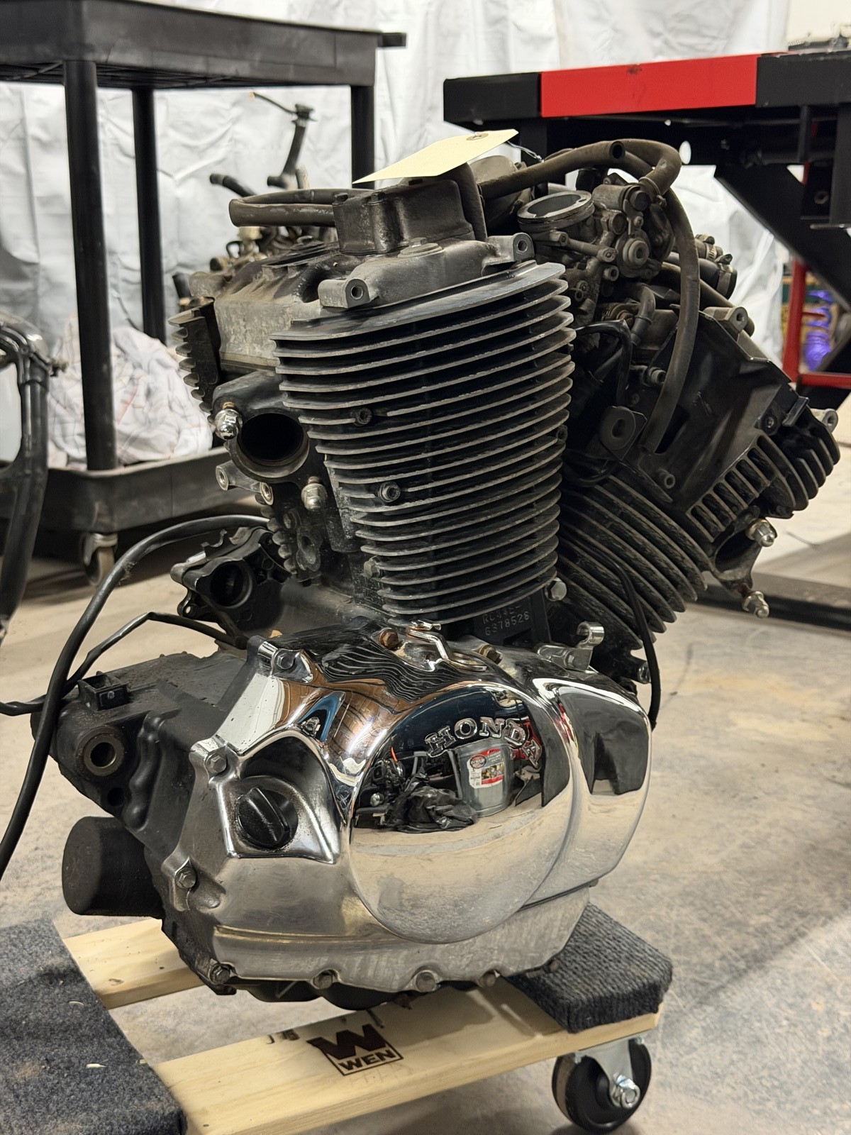 2001-2007 Honda Shadow Spirit VT750DC Engine Transmission *RUNS UNKN MILES*