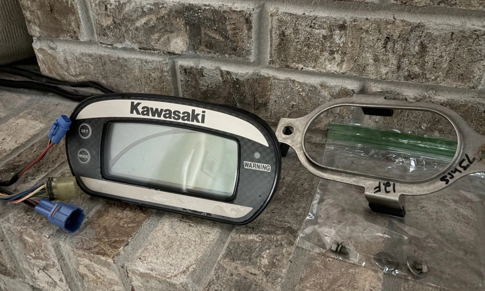 Kawasaki STX-12F STX-15F ’05-12 OEM Meter Assy Gauge #25031-3754 w/ Bracket Kawasaki STX-12F STX-15F ’05-12 OEM Meter Assy Gauge #25031-3754 w/ Bracket