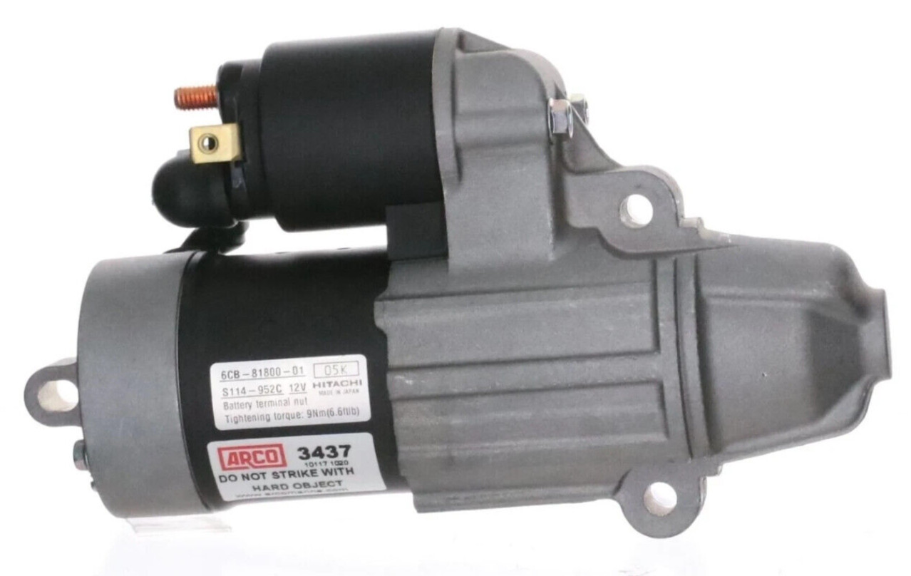 Arco 3437 Outboard Starter Replaces Yamaha 6CB-81800-01-00 Arco 3437 Outboard Starter Replaces Yamaha 6CB-81800-01-00