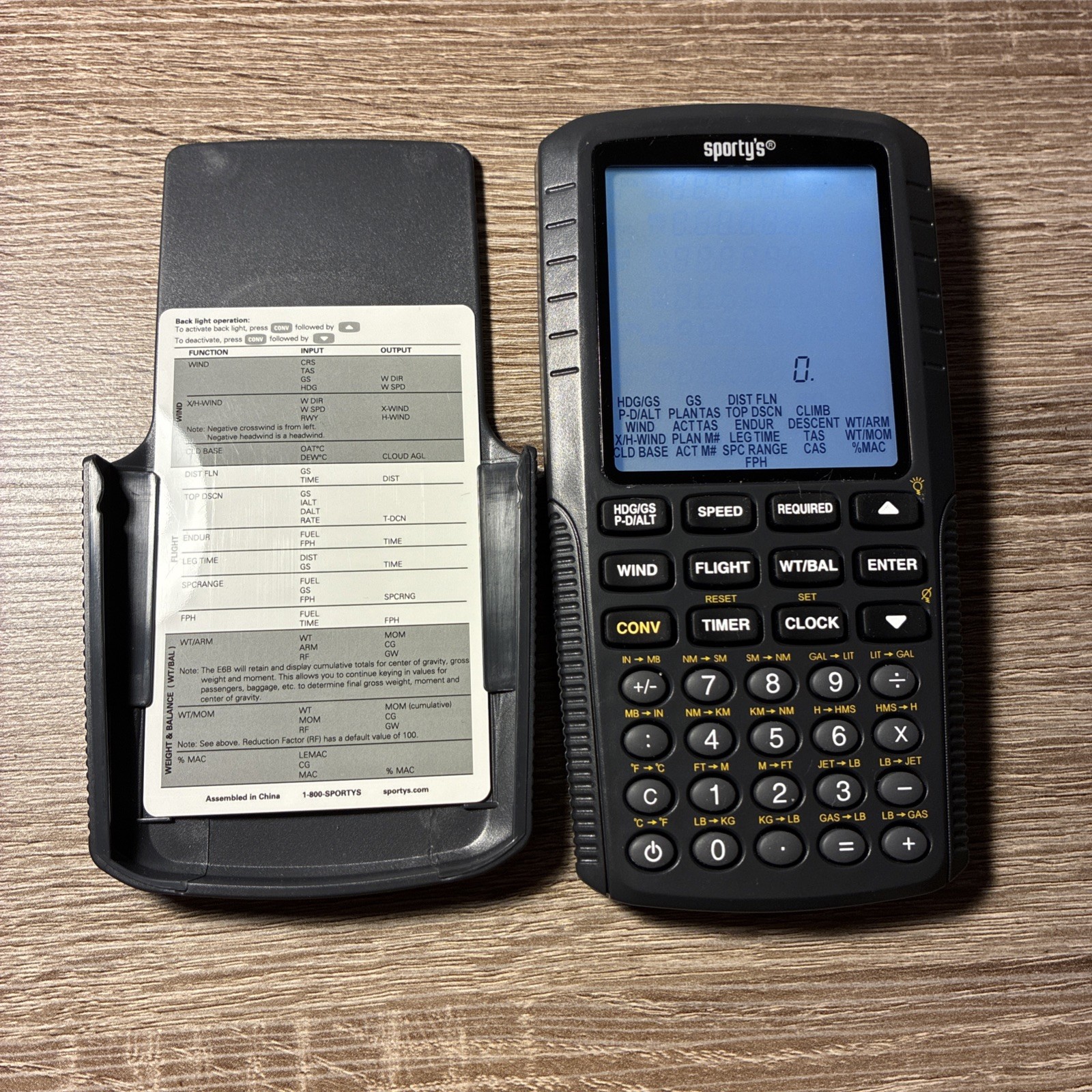 Sporty’s Electronic E6B Flight Computer