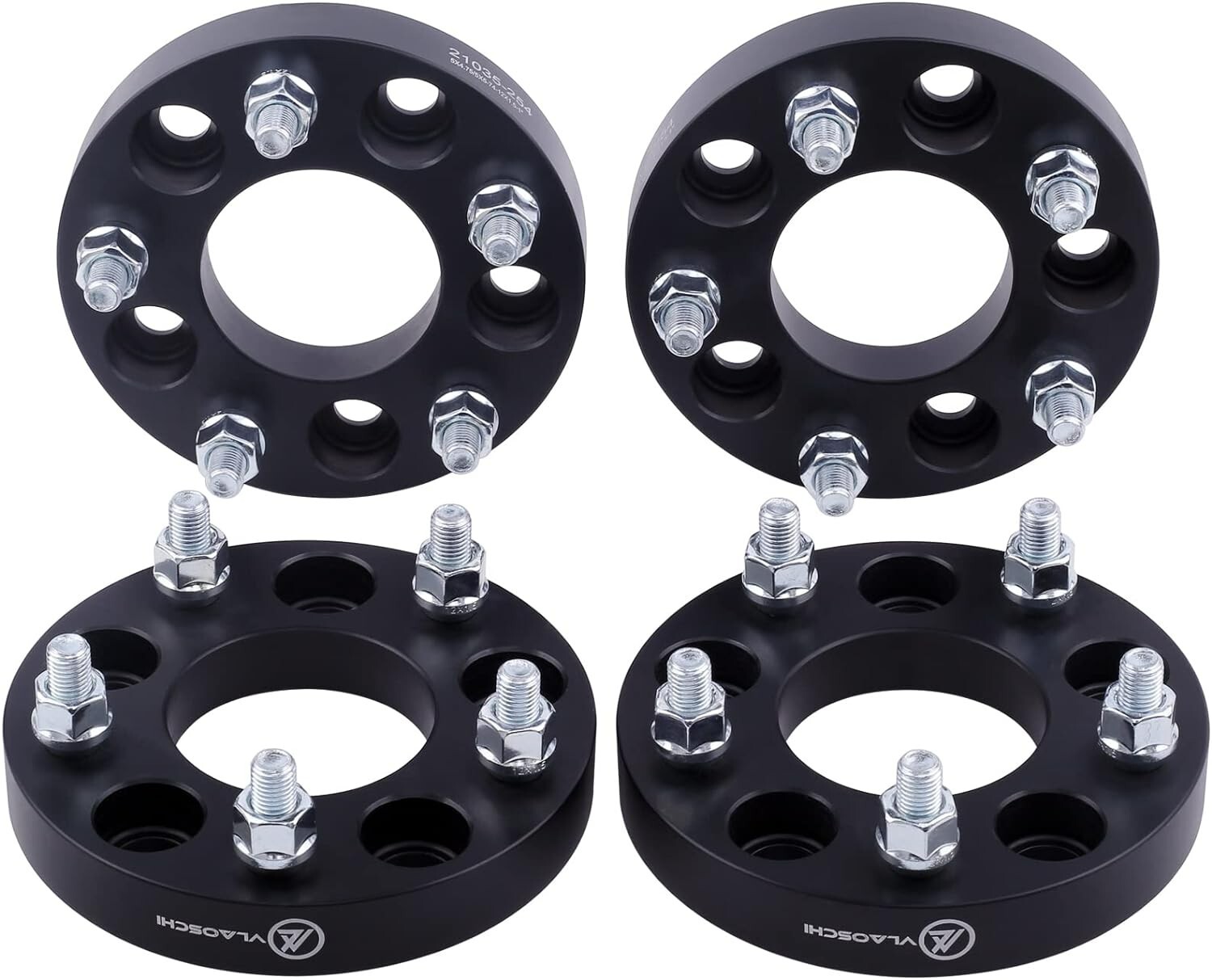 4pc 5x5.5 to 5x5 Wheel Adapters 1 Inch 1/2