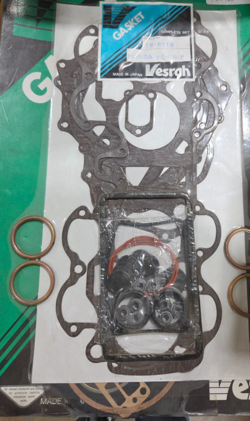 Vesrah Complete Gasket Kit VG-156 Vesrah Complete Gasket Kit VG-156