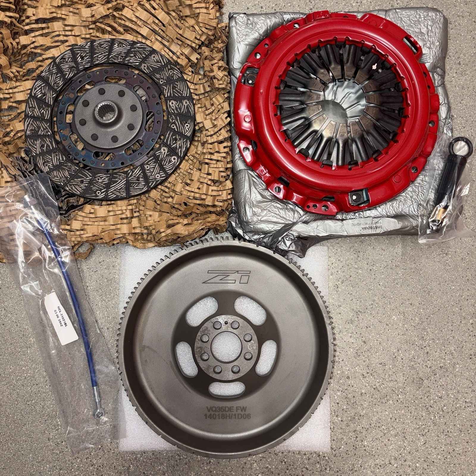 Z1 MOTOR SPORTS: CLUTCH KIT+FLYWHEEL For Nissan 350Z 3.5L VQ35DE Brand New