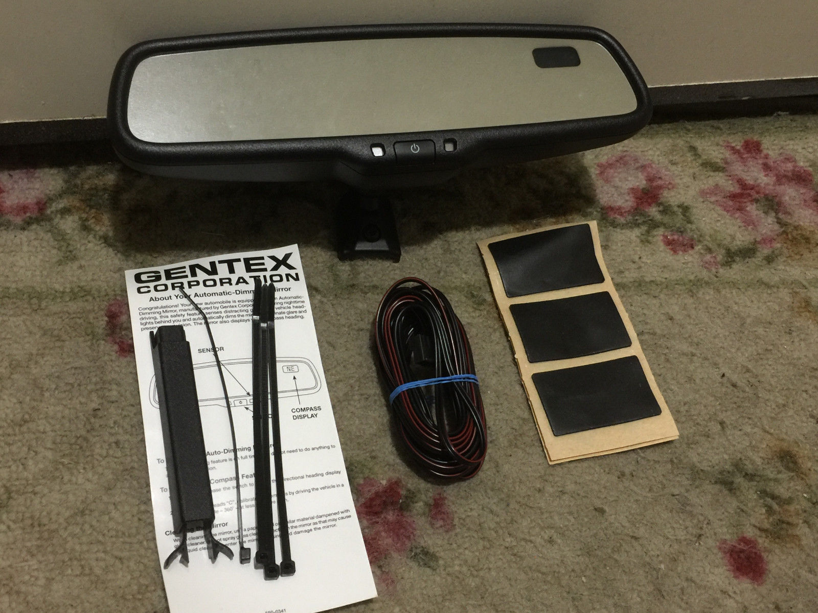 NEW FACTORY OEM  2005 - 2026 Toyota Corolla Auto Dim Rear View Mirror Compass