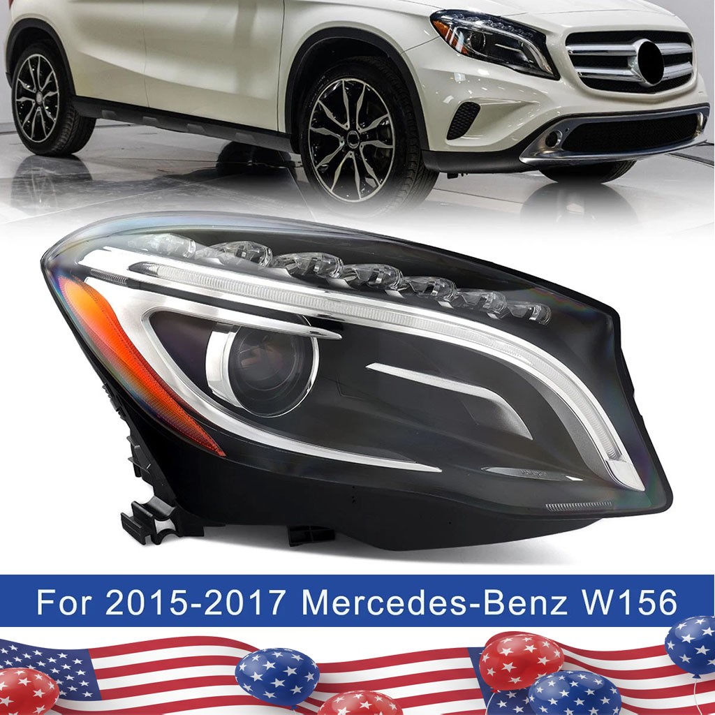 Right Side Xenon Headlight A1569062200 For 2015-2017 Mercedes-Benz W156 GLA250