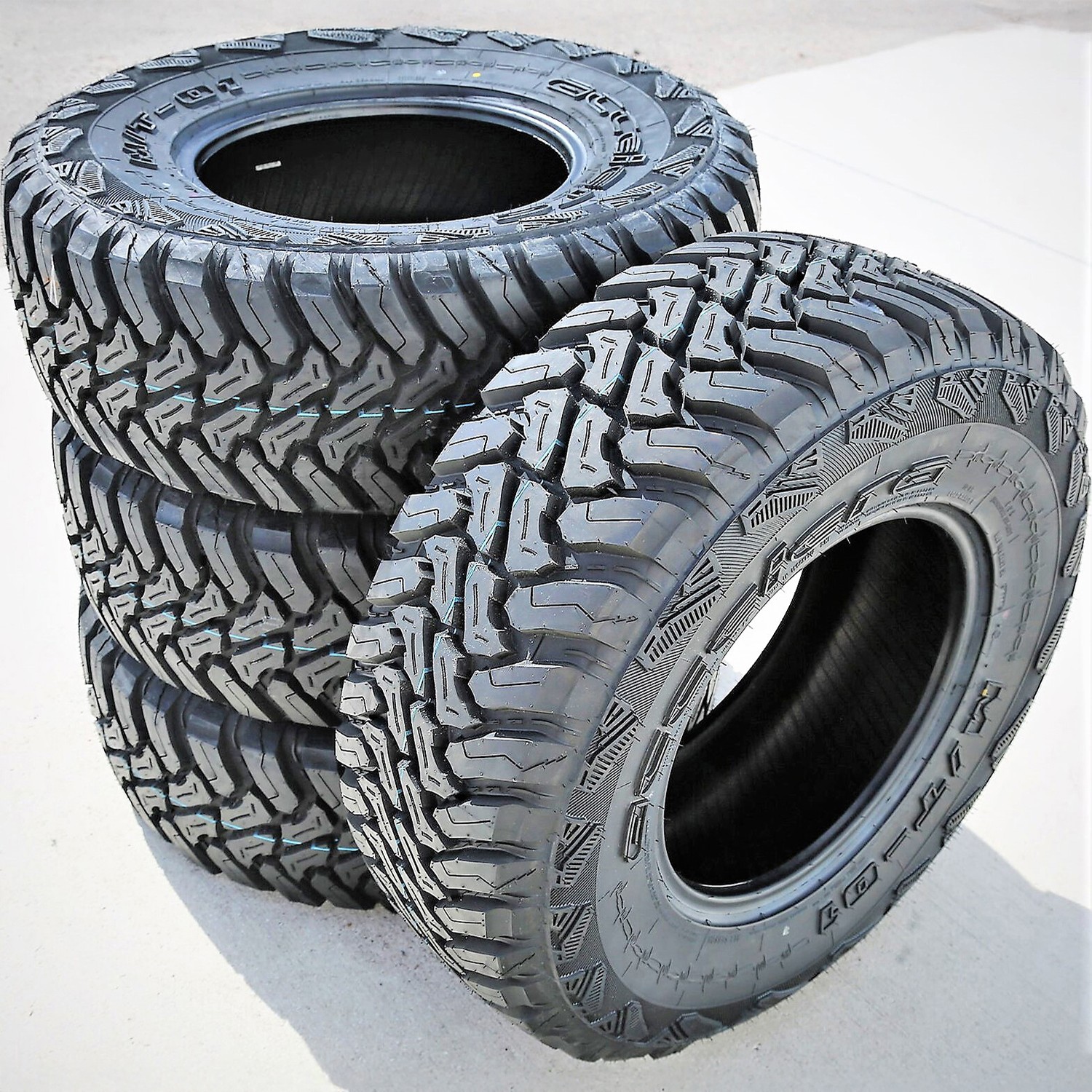 4 Accelera M/T-01 265/65R17 120/117Q E 10 Ply Light Truck Tires
