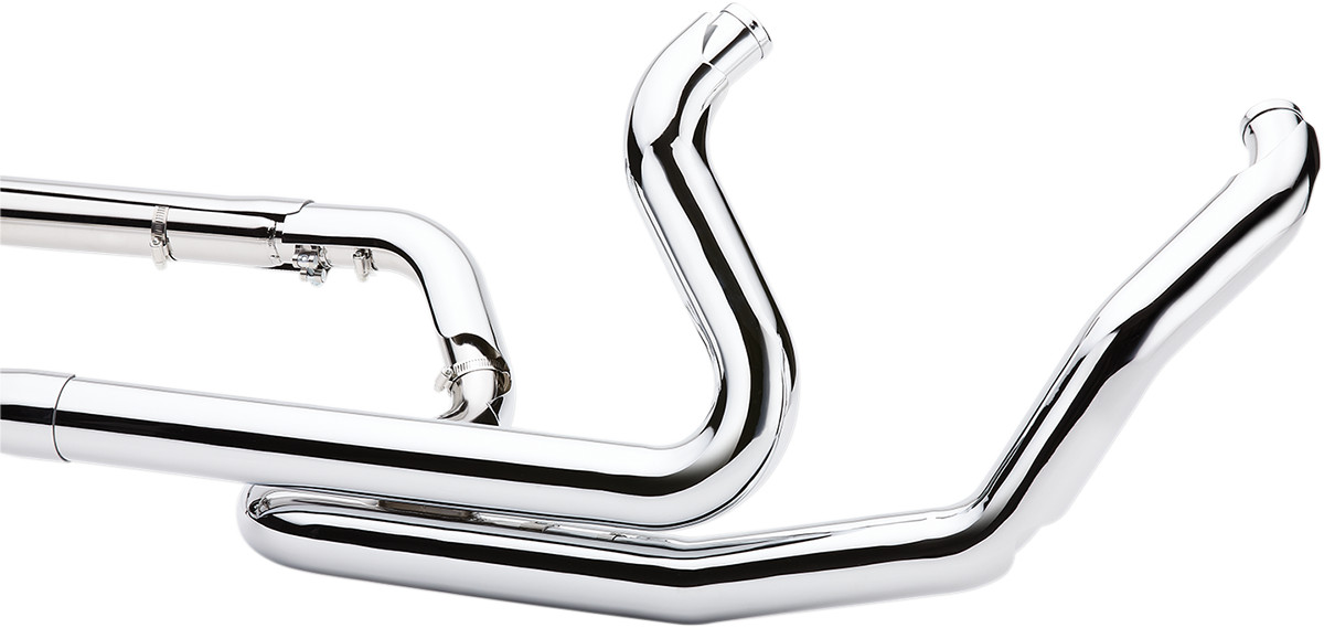 Cobra PowerPort Dual Head Pipes Chrome Heat Shields #6253
