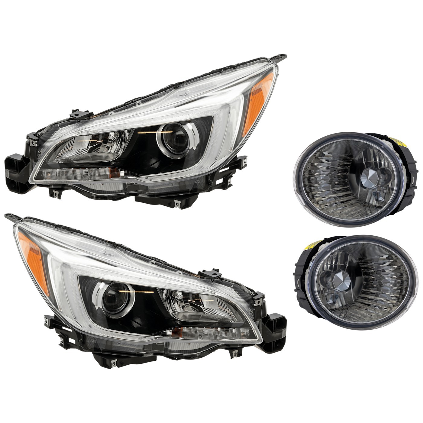 Headlight  Driver & Passenger Side for Subaru Outback 2015-2017