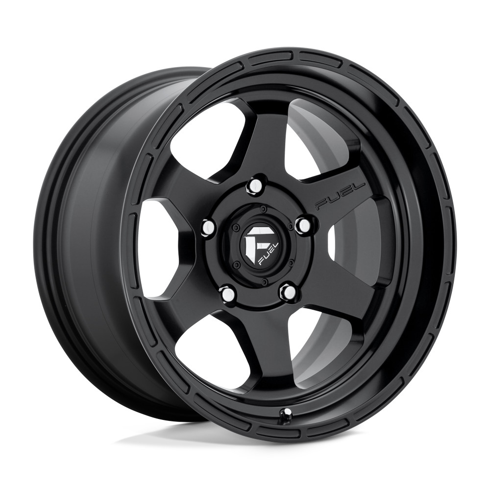 Fuel Offroad D664 SHOK MATTE BLACK Rims: 18x9, 6x139.7/6x5.5, 20mm, D66418908457