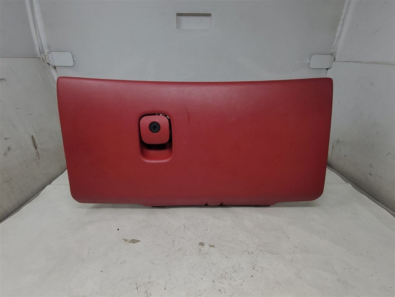 2011-2013 CORVETTE C6 RED GLOVE BOX WITH LATCH 69K MILES 11-13