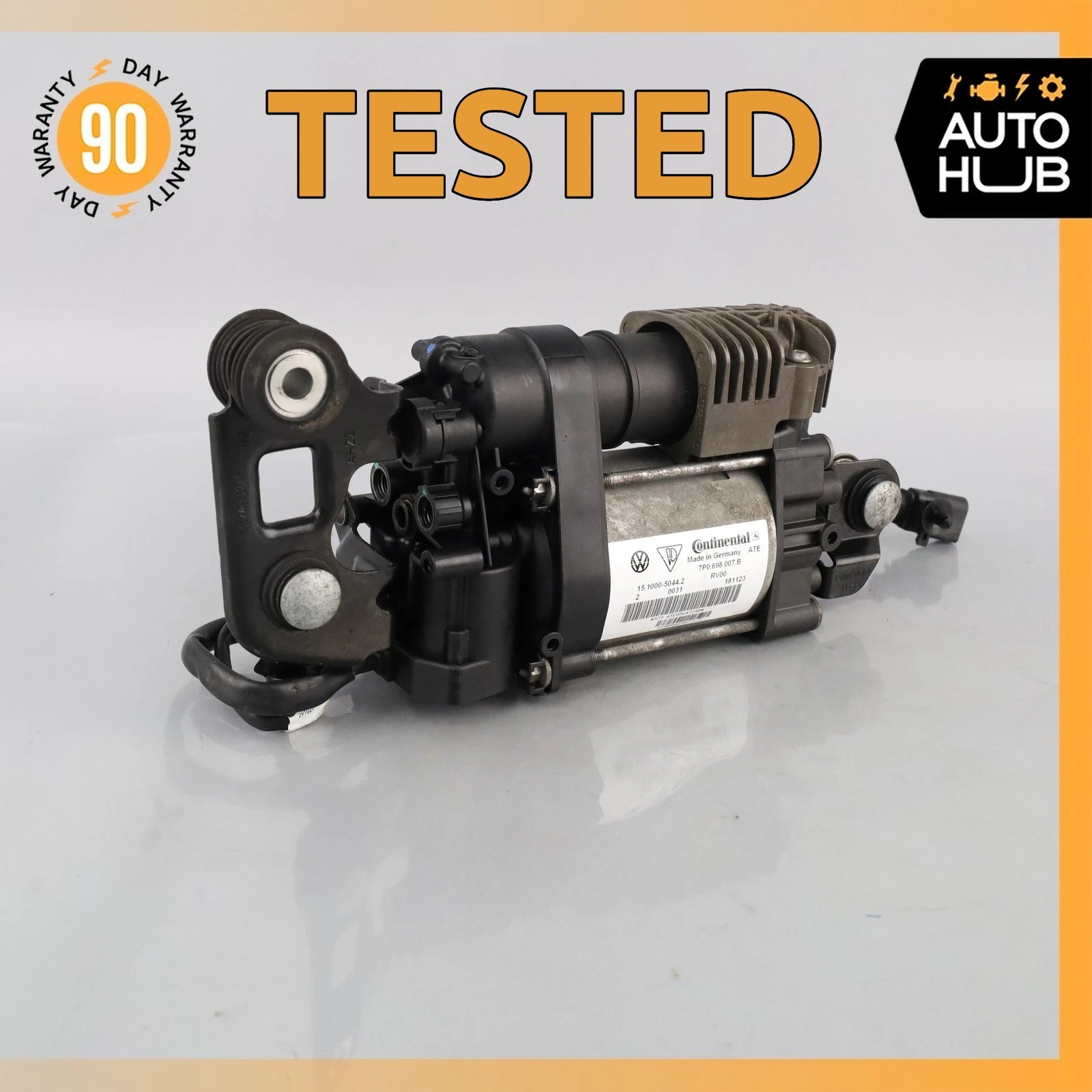 11-18 Porsche Cayenne 958 Airmatic Air Suspension Compressor Pump 7P0698007B OEM