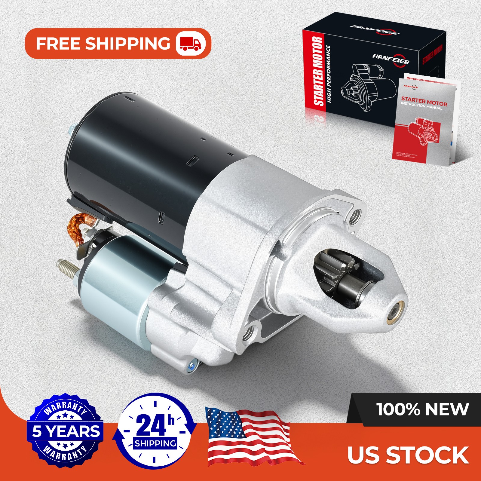 19115 Starter For 2008-2012 Mercedes-Benz C300 3.0L 2010 Mercedes-Benz E350