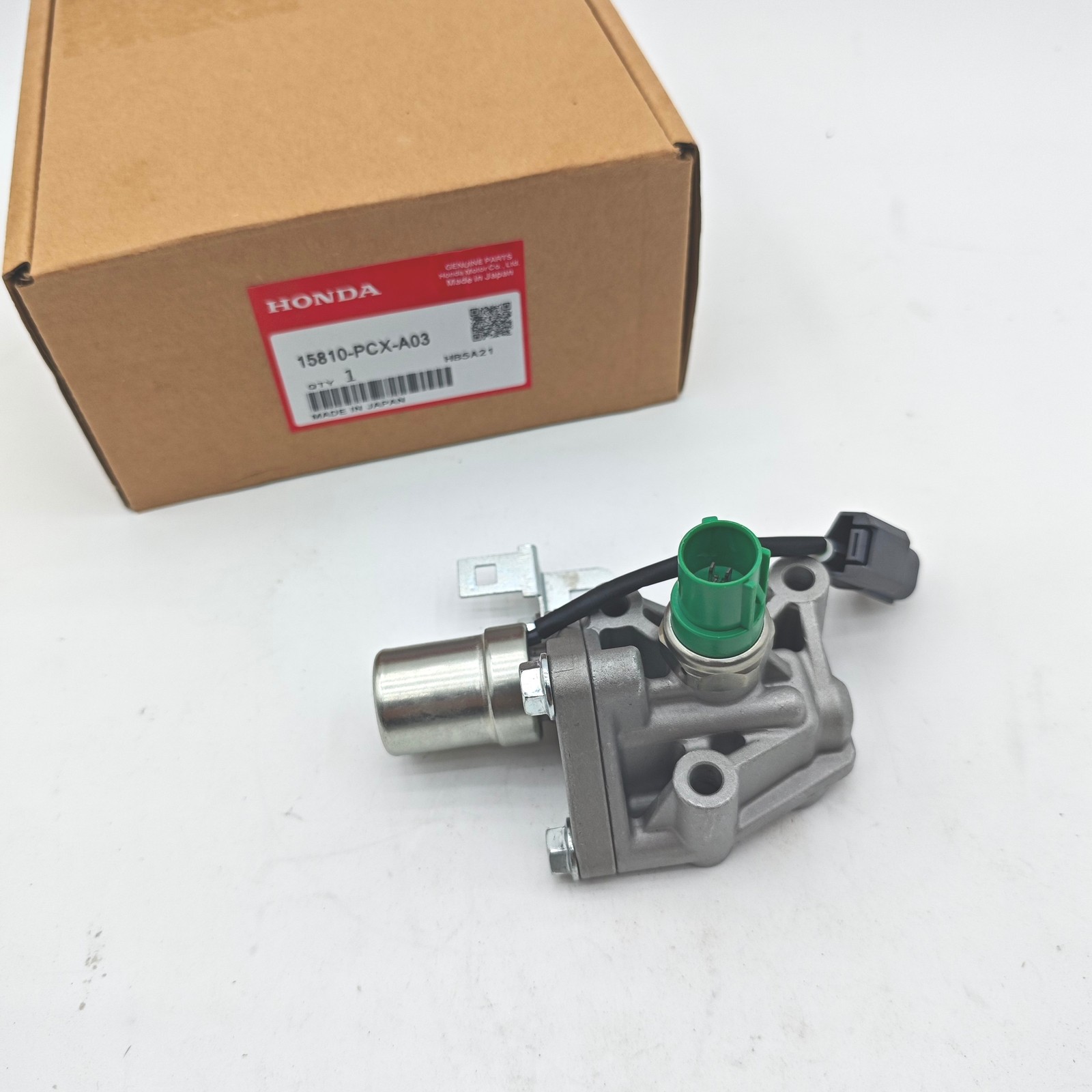 NEW VTEC SOLENOID SPOOL VALVE W/ GASKET 15810-PCX-A03 For 00-09 HONDA S2000 OEM