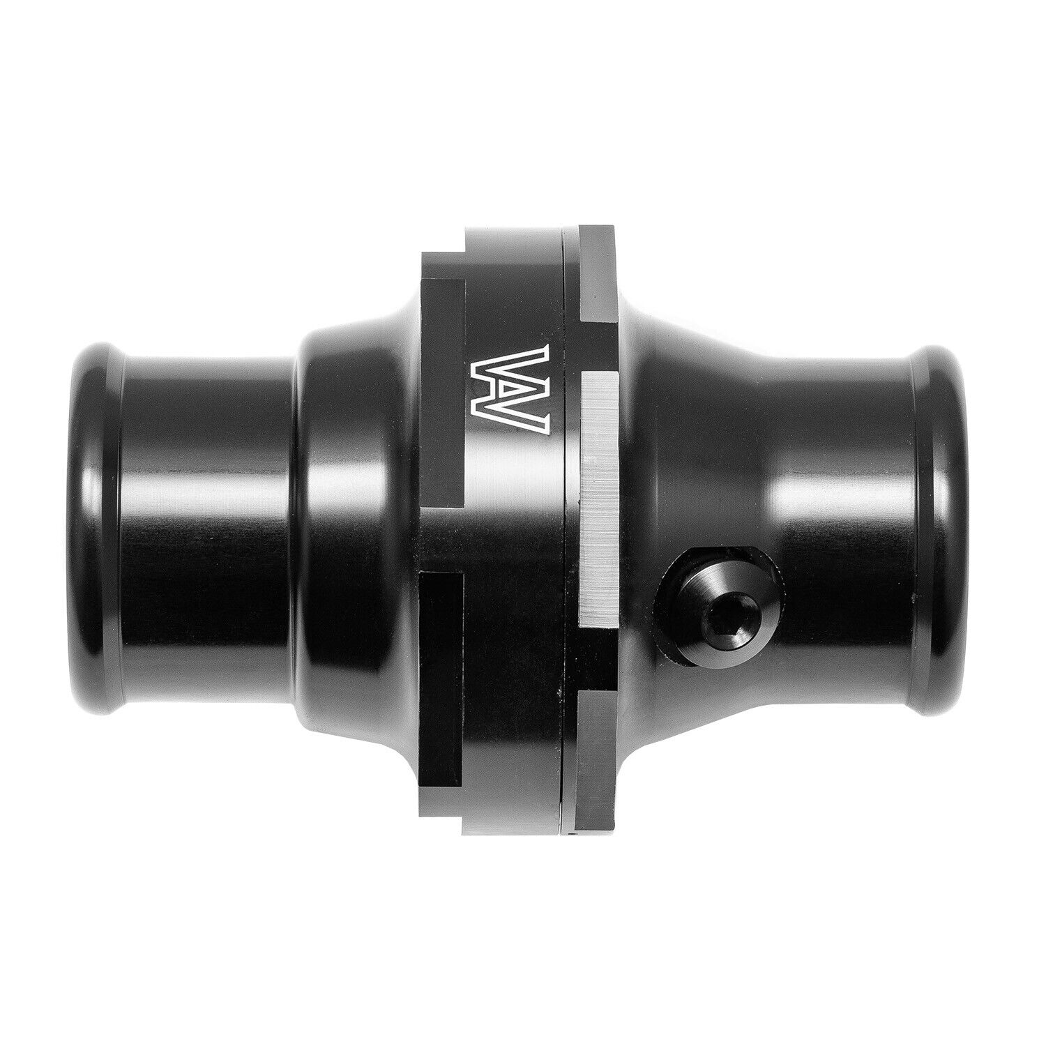 Inline Thermostat Housing 3.14\'\' /80mm Overall Diameter 1.50\'\' /38mm Hose Black