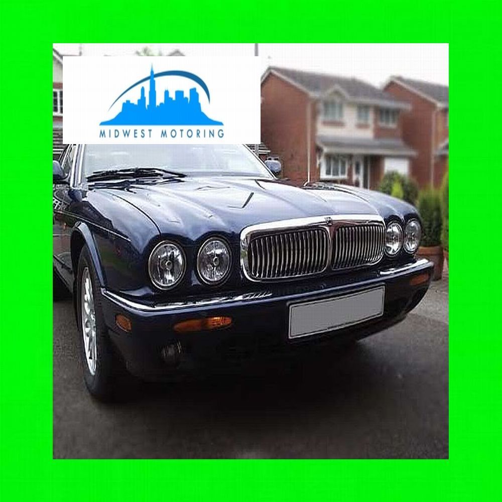 1995-2003 JAGUAR CHROME GRILLE TRIM XJ6 XJ8 XJ12 1996 1997 1998 1999 2000 2001 