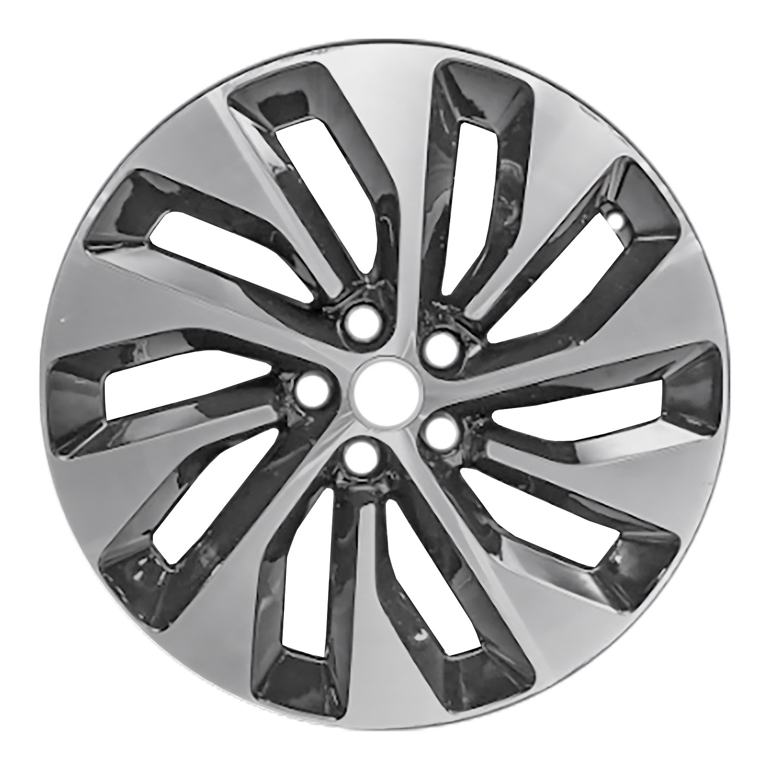 Refurbished 21x8.5 Machined and Painted Gloss Black Wheel fits 2022 Lucid Air