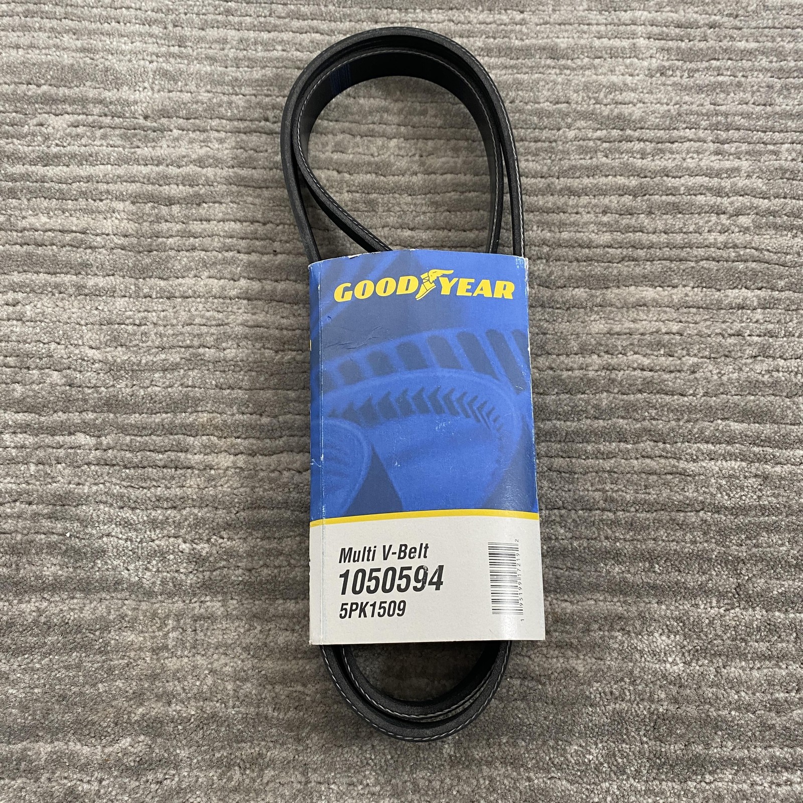 Goodyear Multi V-Belt Serpentine Belt 1050594 5PK1509 EPDM Poly-Cord New