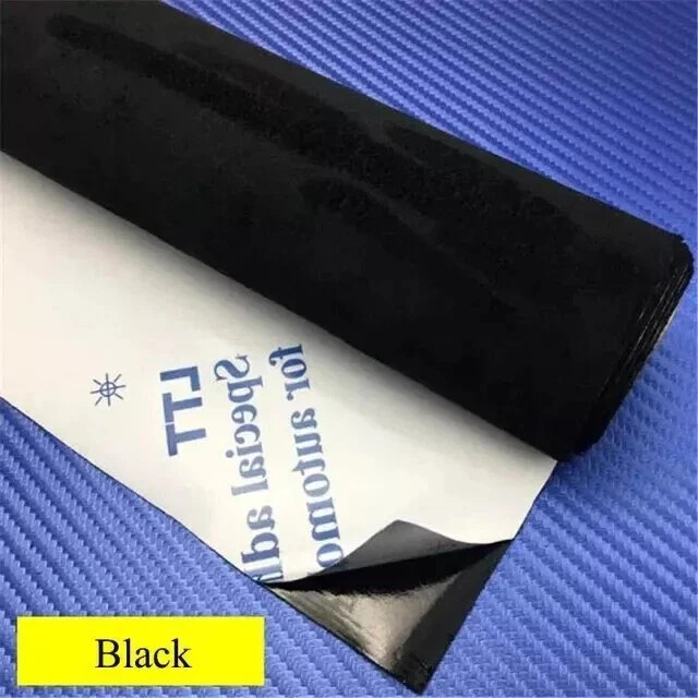 Faux Suede Wrap Film 39Inx59In Self Adhesive for Car Interior Craft Decor Sheet Faux Suede Wrap Film 39Inx59In Self Adhesive for Car Interior Craft Decor Sheet