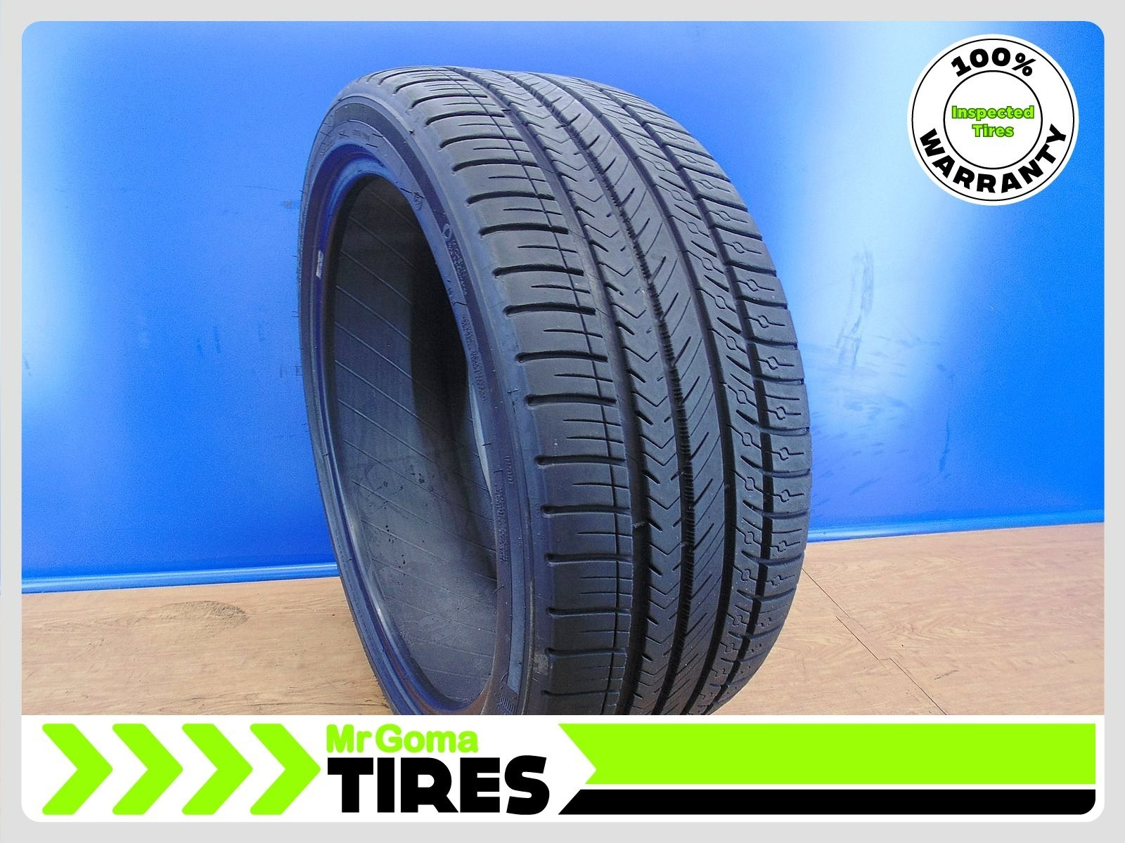 1 MICHELIN PILOT SPORT 4 ALL SEASON XL 235/40ZR20 USED TIRE 7.8/32 TREAD 96Y