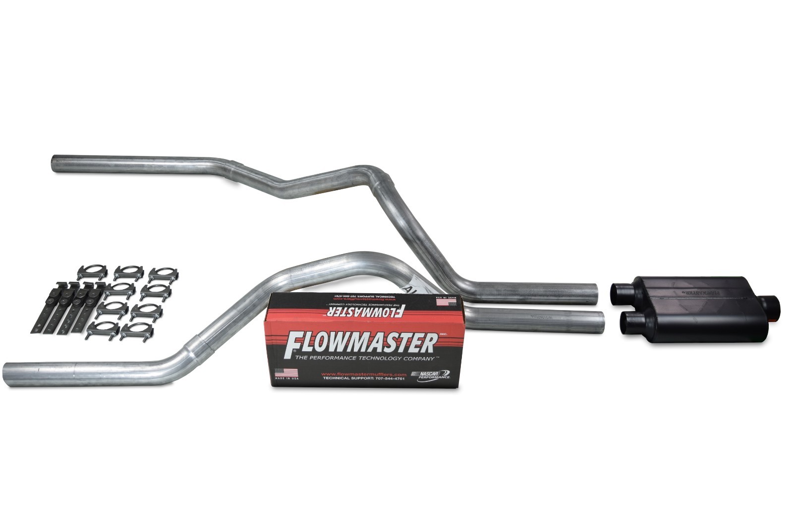 99-08 Chevrolet Silverado GMC Sierra Dual Exhaust Includes Flowmaster Super 44