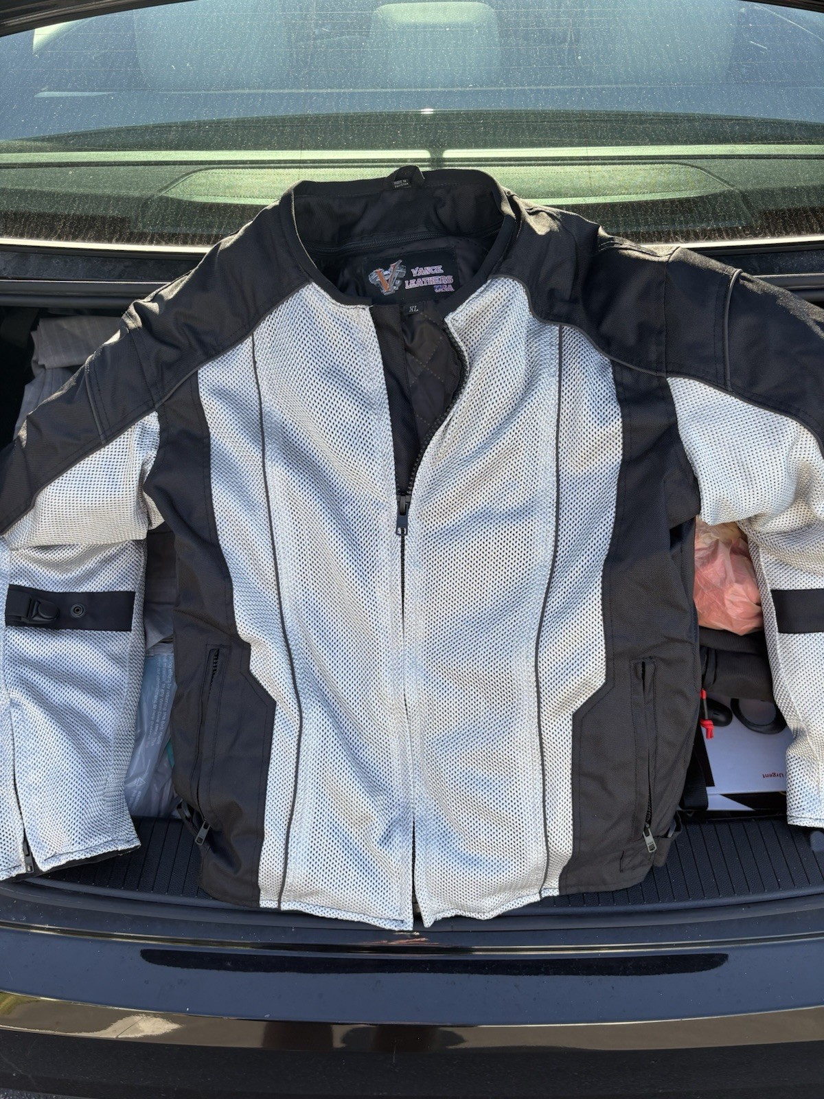 Motorcycle CE Armor Mesh Jacket XL By Vance Leathers Quality Bike Jacket NWOT 
