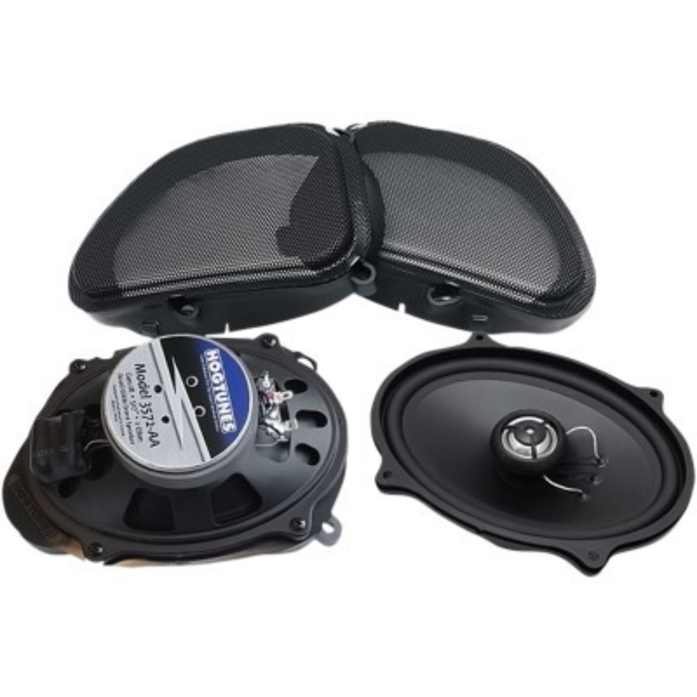 Hogtunes 3572-AA Gen3 5 x 7 Front Fairing Speakers w/ Grills - 99-13 Road Glide Hogtunes 3572-AA Gen3 5 x 7 Front Fairing Speakers w/ Grills - 99-13 Road Glide