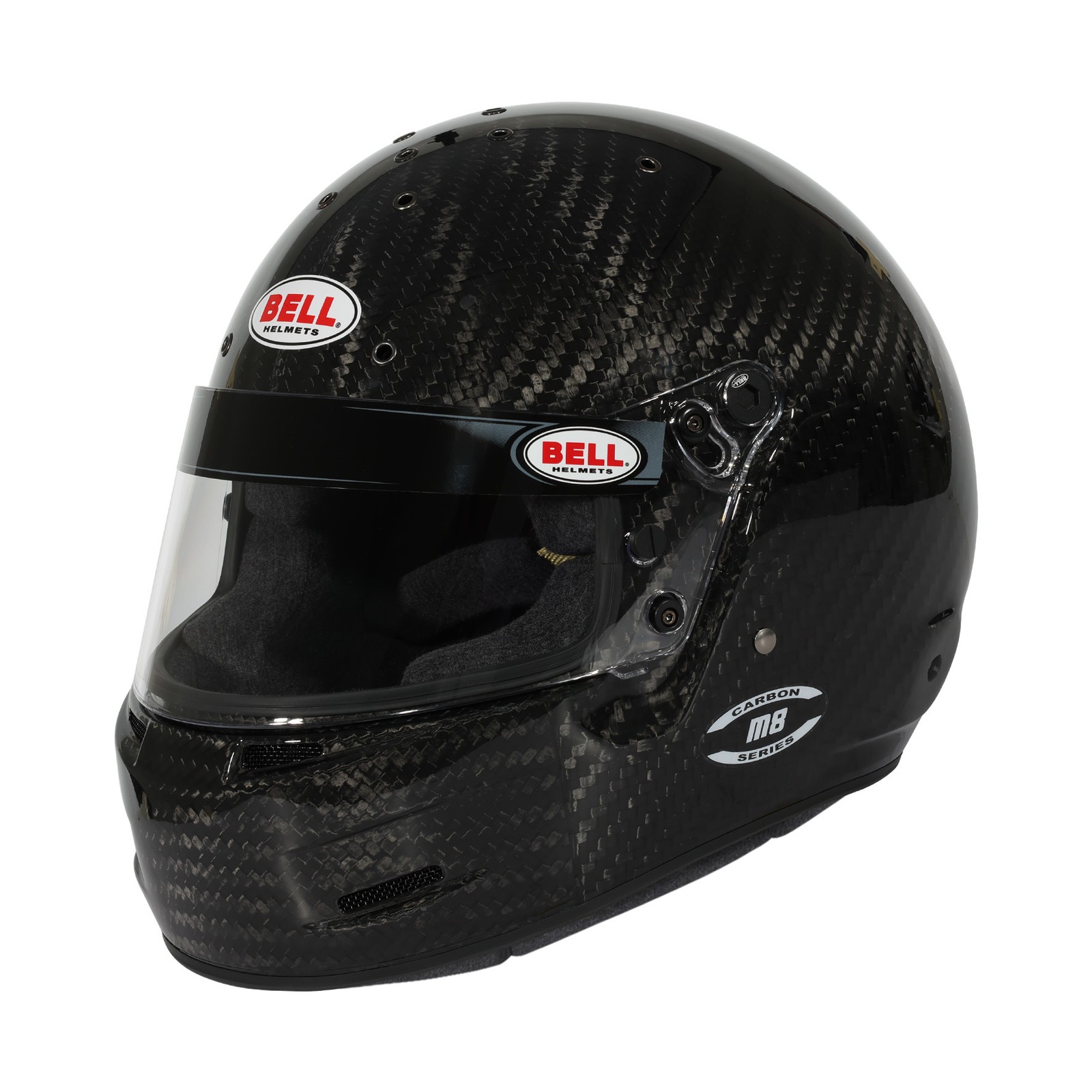 Bell Helmets Helmet M8 Ultra Snell SA2025 HANS Carbon Fiber Size 7-3/8 1208A14
