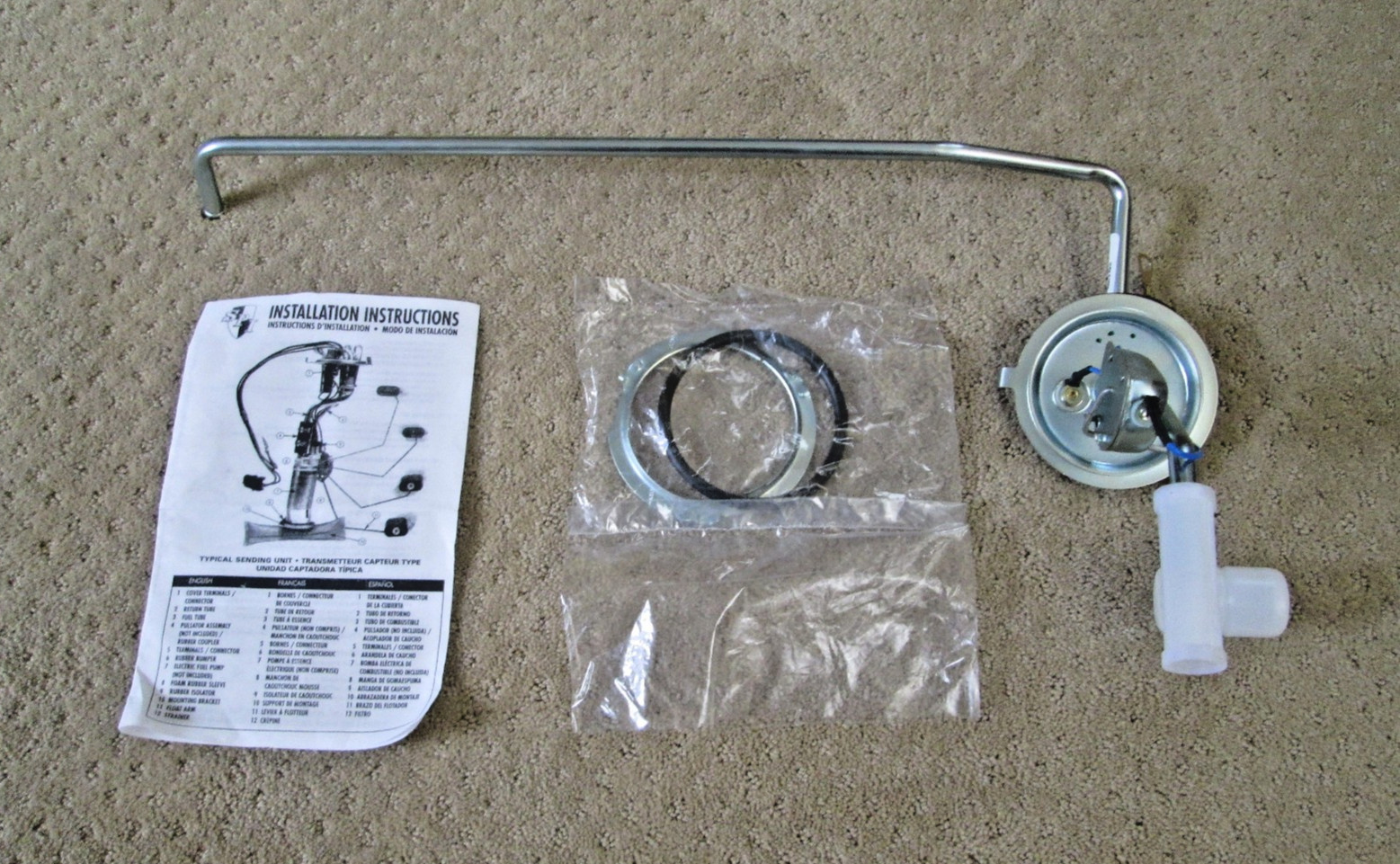 Spectra Premium FG126A Fuel Tank Sending Unit For 1970-73 Camaro Firebird