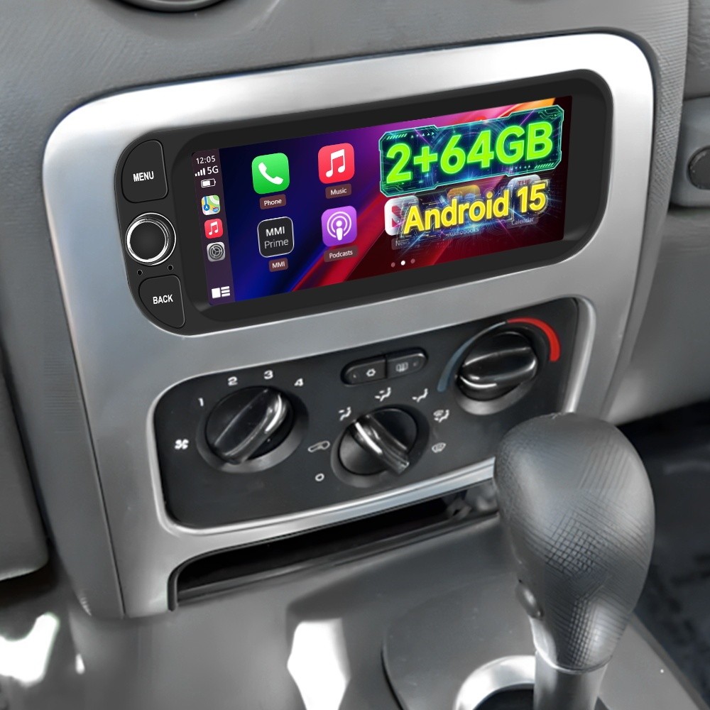 For 2002-2007 Jeep Liberty KJ Android 15 Car Radio 6.86'' Carplay GPS WiFi Navi